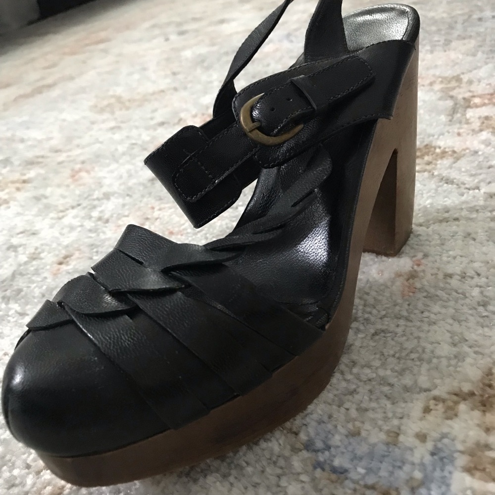 Rachel Comey Black Tuco Braided Sandals